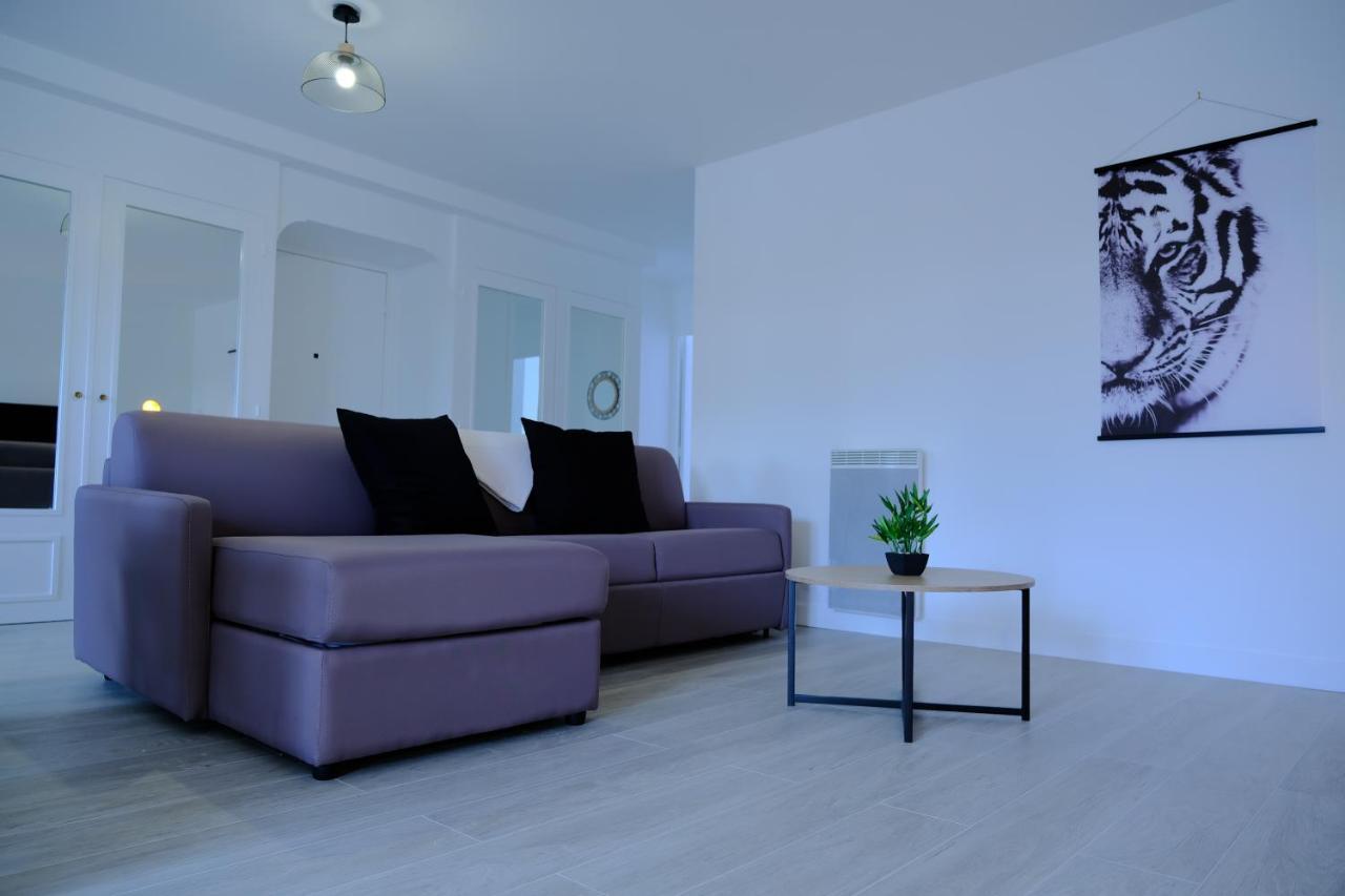 Ferienwohnung Calypso- Grand T3 70 M2 - Arrivee Autonome - Parking Prive Gratuit Melun Exterior foto
