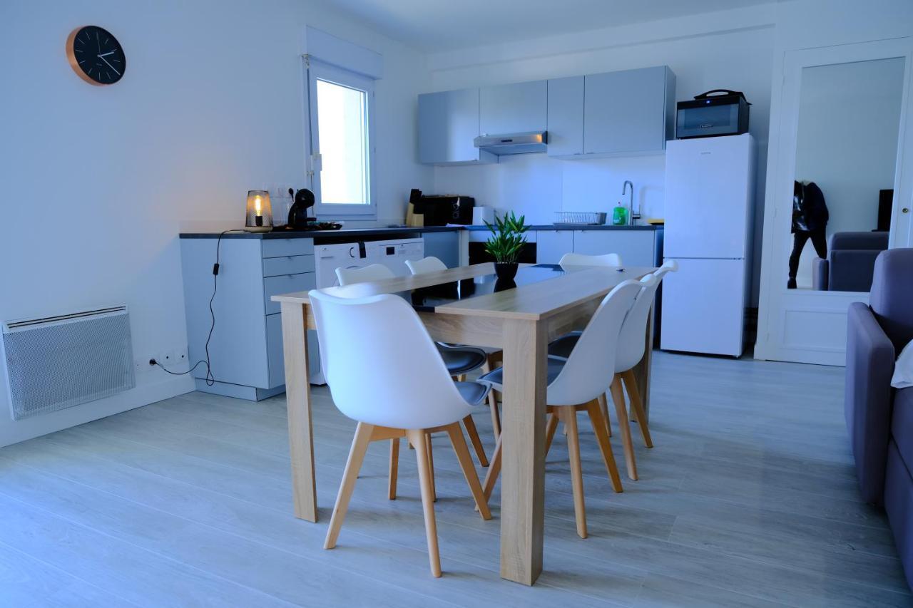 Ferienwohnung Calypso- Grand T3 70 M2 - Arrivee Autonome - Parking Prive Gratuit Melun Exterior foto
