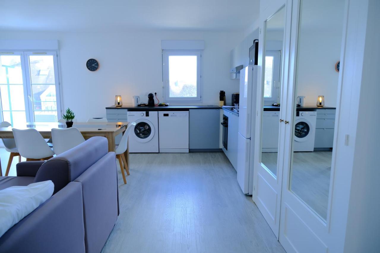 Ferienwohnung Calypso- Grand T3 70 M2 - Arrivee Autonome - Parking Prive Gratuit Melun Exterior foto
